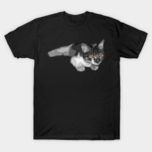 Cat with strange eyes T-Shirt